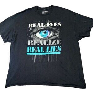 10 Hard Ten T-Shirt Men's XXL Black Blue Streetwear]